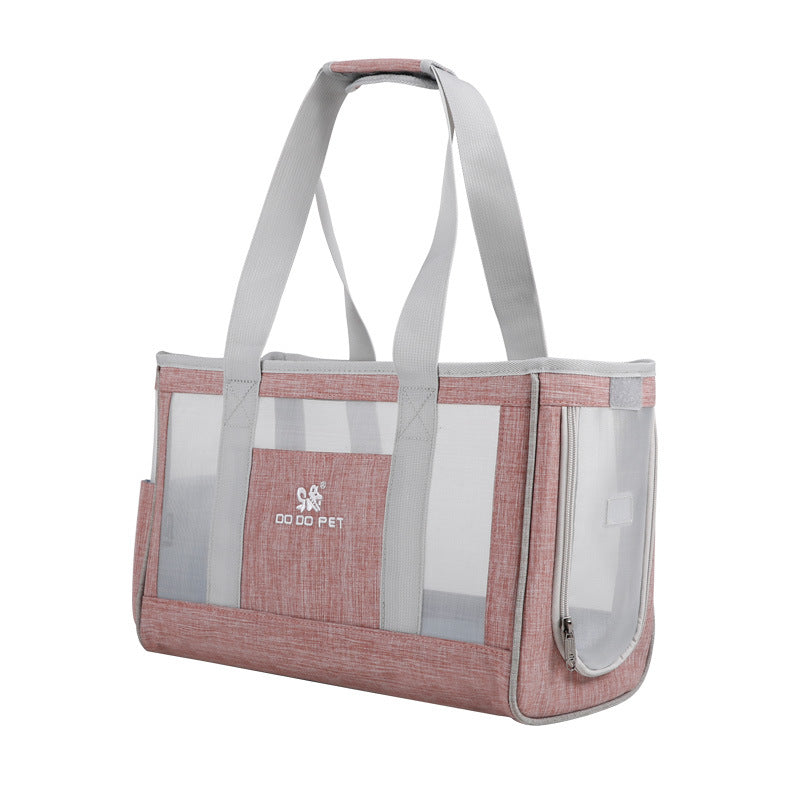 Portable Pet Carrier Backpack Breathable Travel Bag for Dogs Cats