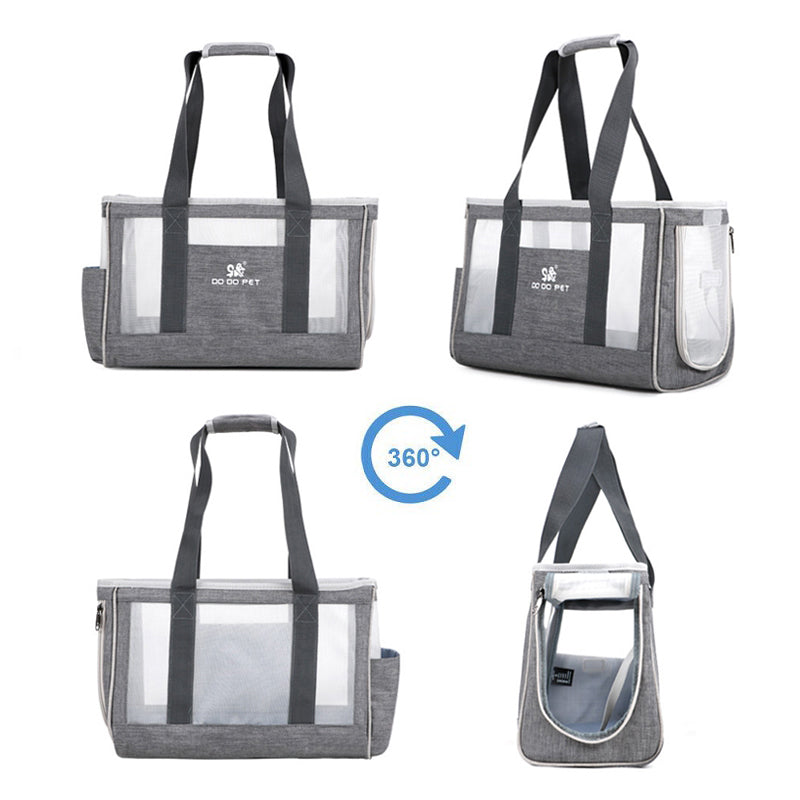 Portable Pet Carrier Backpack Breathable Travel Bag for Dogs Cats