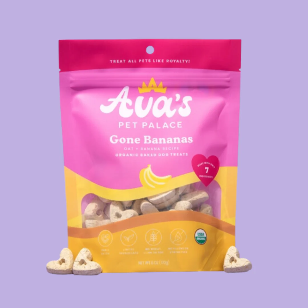 Pet Palace Organic Gone Bananas Oven Baked Dog Treats