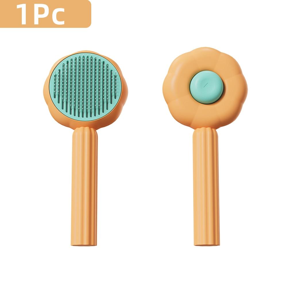 Pet Grooming Massage Comb Hair Removal Brush for Dogs Cats