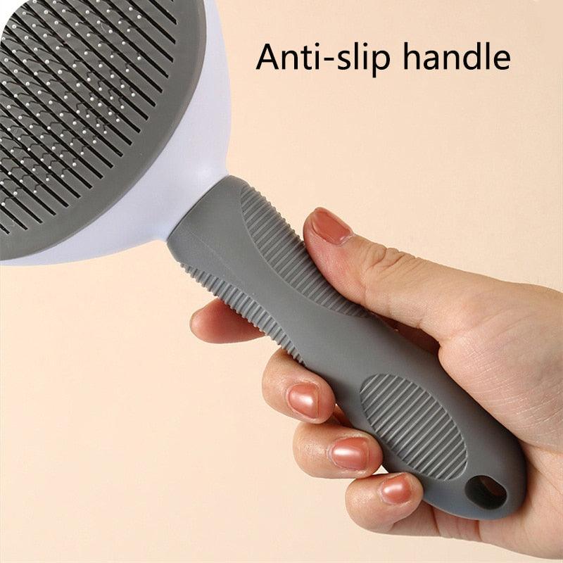 Self Cleaning Pet Hair Remover Brush for Dogs Cats