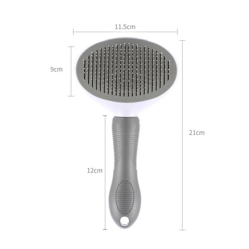 Self Cleaning Pet Hair Remover Brush for Dogs Cats