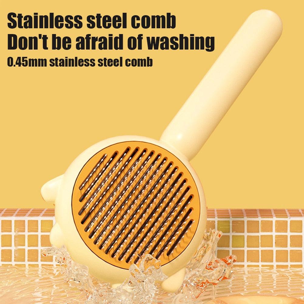 Pet Grooming Massage Comb Hair Removal Brush for Dogs Cats