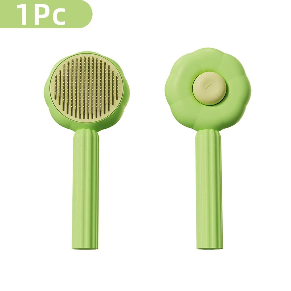 Pet Grooming Massage Comb Hair Removal Brush for Dogs Cats