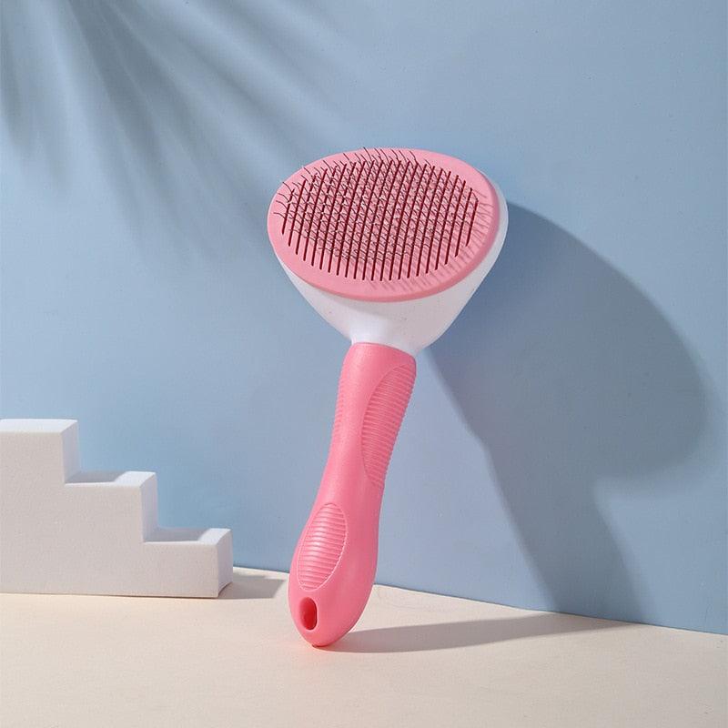 Self Cleaning Pet Hair Remover Brush for Dogs Cats