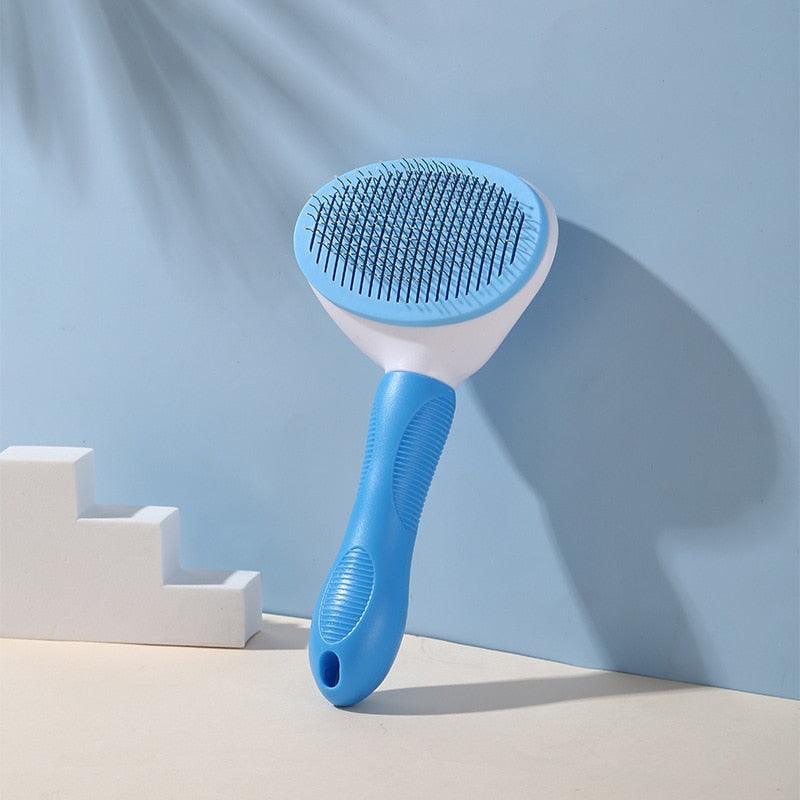 Self Cleaning Pet Hair Remover Brush for Dogs Cats