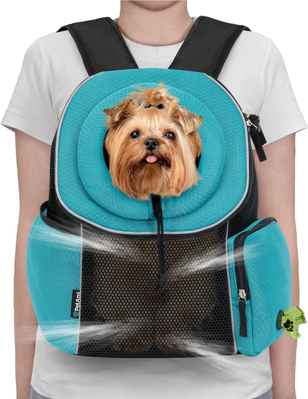 Portable Dog Carrier Backpack Breathable Travel Bag for Pets