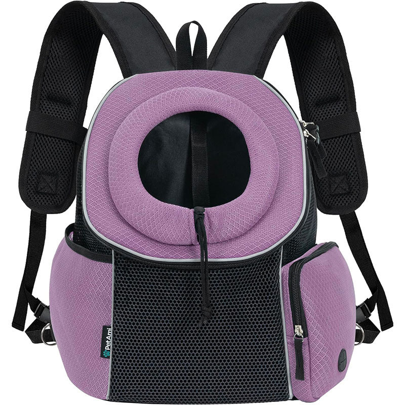 Portable Dog Carrier Backpack Breathable Travel Bag for Pets