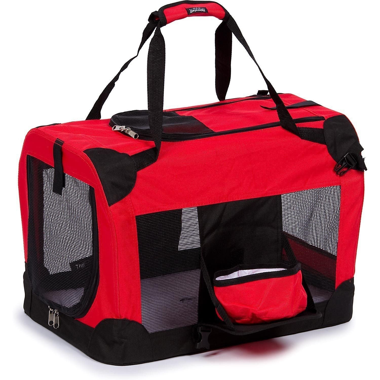 Deluxe 360 Vista View Folding Metal Pet Dog Crate
