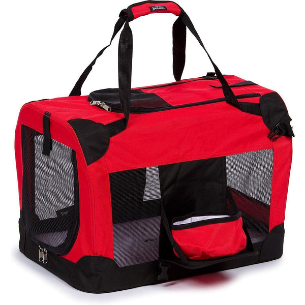 Deluxe 360 Vista View Folding Metal Pet Dog Crate