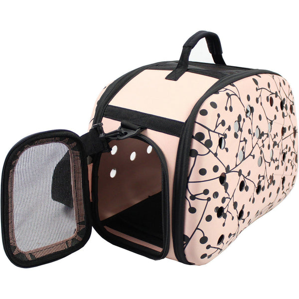 Narrow Shelled Lightweight Collapsible Military Grade Travel Pet Carrier